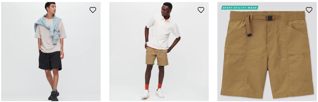 Uniqlo-shorti