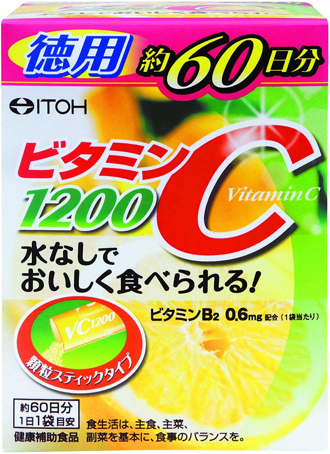 ITOH VITAMIN C 1200 Комплекс витамина С и витамина В2 Купить витамины ...