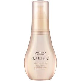 Разглаживающее, защищающее масло для поврежденных волос Sublimic Aqua Intensive Velvet Oil SHISEIDO