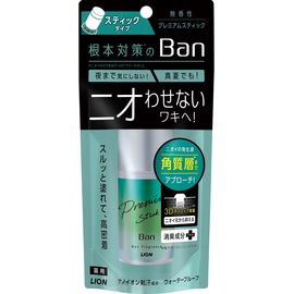 Водостойкий дезодорант-антиперспирант в виде стика, без отдушки LION Ban Premium Stick