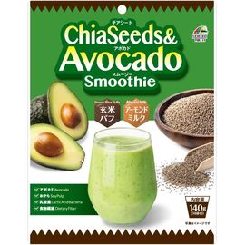 Смузи-желе для здорового питания (ЖКТ) с авокадо и миндалем UNIMAT RIKEN