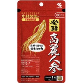 Комплекс с женьшенем, экстрактом маки и коэнзимом Q10 для укрепления здоровья всего организма  Kobayashi