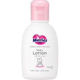 Увлажняющий лосьон для ухода за нежной кожей малышей KAO Merries Baby Lotion