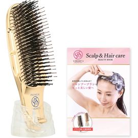 Массажная расческа для кожи головы S Heart S