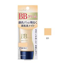BB крем с хорошим уровнем солнцезащиты Kanebo BB cream media UV SPF35 PA++