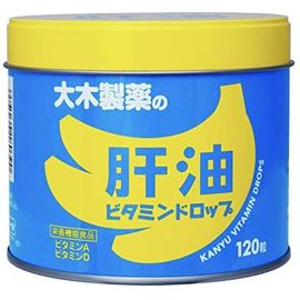 Рыбий жир для детей в виде жевательных драже Kanyu Vitamin Drops OHKI PHARMACEUTICAL CO.,LTD.