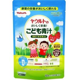 Детский зелёный напиток аодзиру со вкусом клубники Yakult Kodomo Aojiru