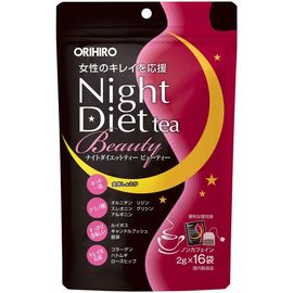 Диетический чай для снижения веса во время сна ORIHIRO Night Diet Tea Beauty