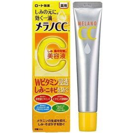 Отбеливающая сыворотка с витамином С для ровного тона кожи ROHTO Melano CC Essence