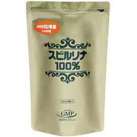 Спирулина Spirulina 100% Algae Japan  в таблетках