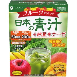 Фруктовый аодзиру с наттокиназой и молочнокислыми бактериями FINE JAPAN