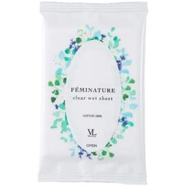 Салфетки для интимной гигиены  VENUS LAB Feminature Clear Wet Sheet
