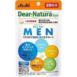 Витамины и минералы  для мужчин Asahi Dear-Natura Style ALL For MEN