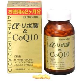 Комплекс с альфа-липоевой кислотой и коэнзимом Q10 для продления молодости Maruman