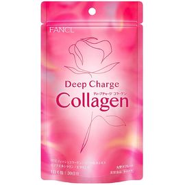 Низкомолекулярный коллаген в таблетках для молодости кожи FANCL Deep Charge