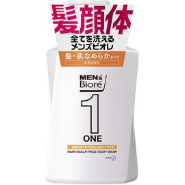 Мужской гель для головы, волос, лица и тела KAO MENs BIORE ONE