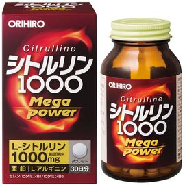 Комплекс для энергии и здоровья ORIHIRO Citrulline Mega Power 1000