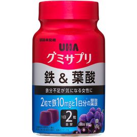 Жевательные витамины (железо и фолиевая кислота) UHA