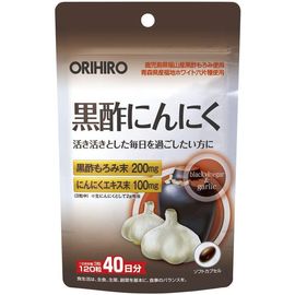 Витамины для поддержания молодости Черный Уксус и Чеснок ORIHIRO