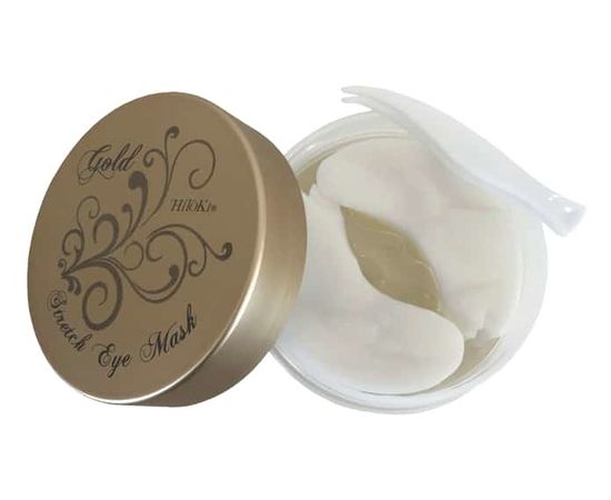 Патчи для глаз с  EGF Gold Stretch Eye Mask HITOKI
