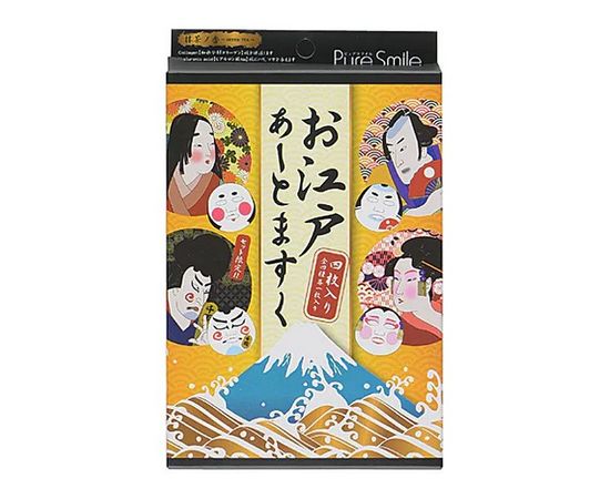 Увлажняющая маска для лица Pure Smile Essence Mask (японские персонажи)