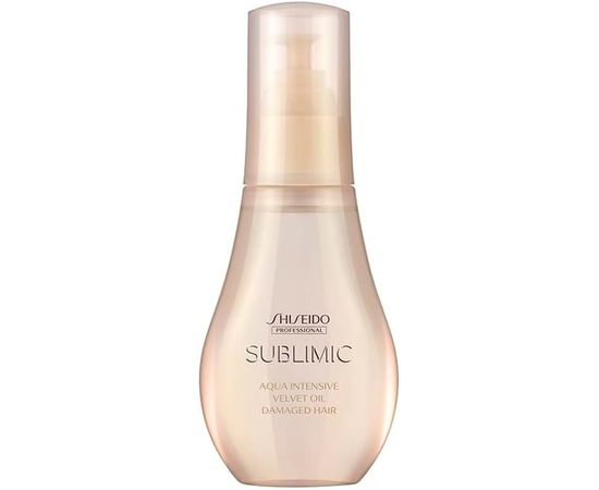 Разглаживающее, защищающее масло для поврежденных волос Sublimic Aqua Intensive Velvet Oil SHISEIDO