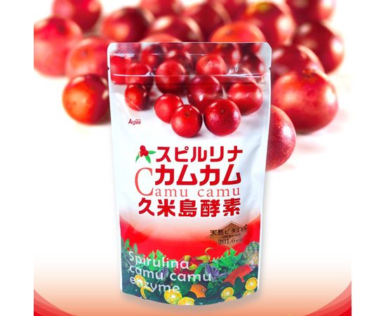 Спирулина с мирциарией и растительными энзимами для укрепления иммунитета ALGAE Spirulina Camu Camu Enzyme