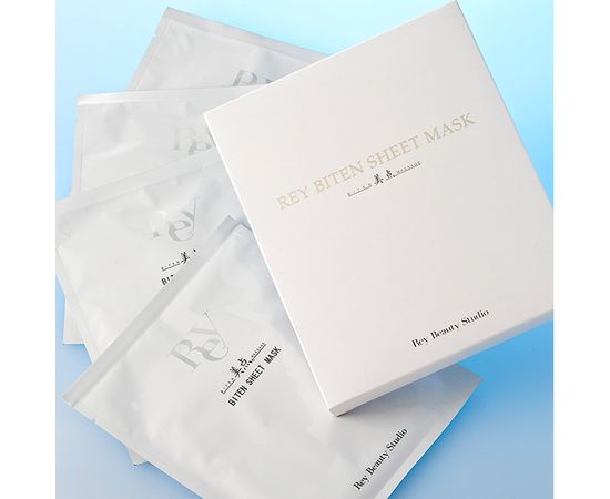 Фито маска с гиалуроновой кислотой для подтяжки овала лица REY