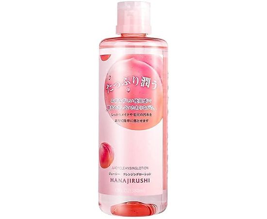 Лосьон с экстрактом персика для умывания и удаления макияжа HANAJIRUSHI