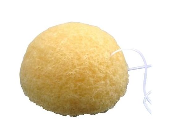 Спонж конняку для очищения лица Konnyaku Face Sponge Yamamotofarm