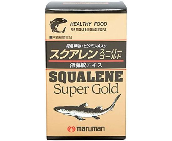 Сквален для сохранения молодости и здоровья организма Maruman Super Gold