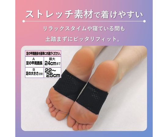 Расслабляющие ленты с магнитами для стоп против усталости, тяжести и скованности в ногах PIP Foot Sole Band 130  миллитесла