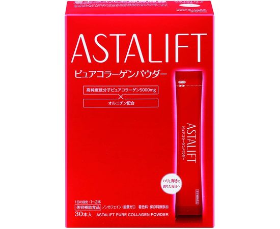 Низкомолекулярный рыбный коллаген порошок Astalift Pure Collagen 5000  FUJIFILM