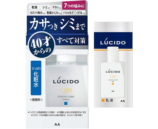 Антивозрастной лосьон для мужчин Ageing Care Q10 Lotion LUCIDO