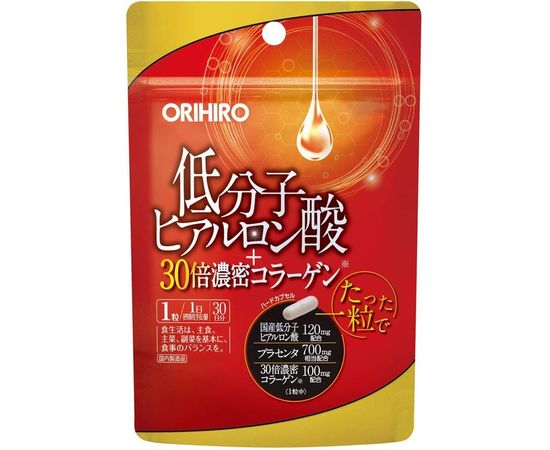 Низкомолекулярная гиалуроновая кислота и высококонцентрированный коллаген ORIHIRO