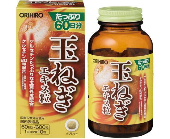 Экстракт лука (кверцетин) для поддержания иммунной системы ORIHIRO Onion Extract