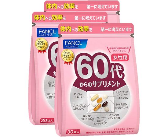 Витаминный комплекс для женщин старше 60 лет Fancl