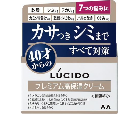 Мужской антивозрастной крем для сухой кожи Mandom