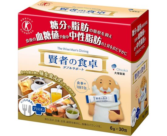 Клетчатка для снижения усвоения сахара и жиров из пищи Double Support Otsuka Pharmaceutical