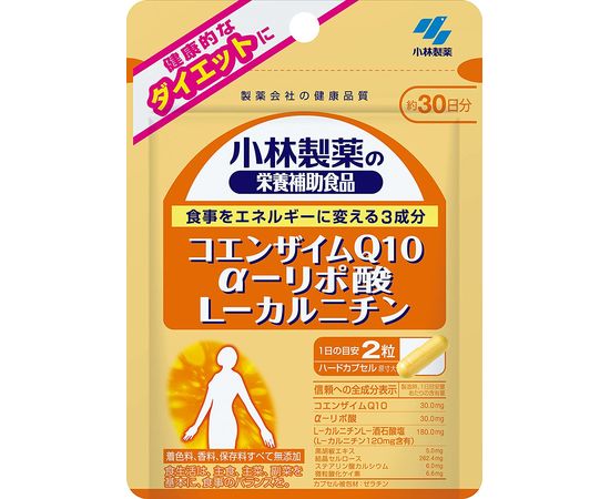 Коэнзим Q10 с липоевой кислотой и L - карнитином - здоровье во время диет Kobayashi