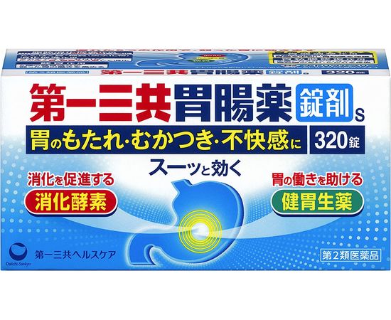 Лекарственное средство от боли и дискомфорта в желудке Daiichi Sankyo