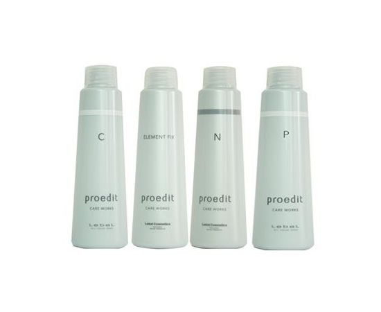 Абсолютное счастье для волос, 4 сыворотки LEBEL Proedit C, N, P, Element Fix