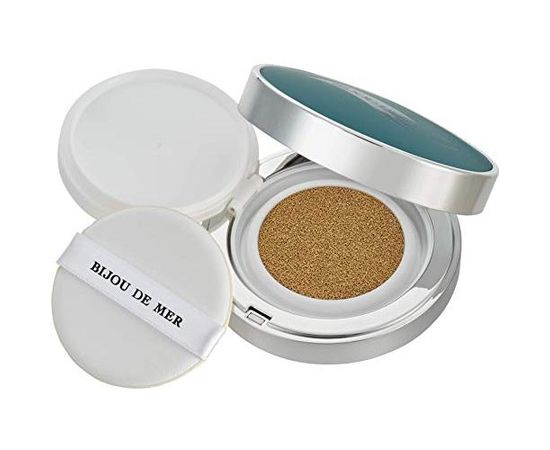 Тональный кушон с солнцезащитой SPF50+/PA ++++ RECORESERUM Bijou de Mer Rejuve Face Renewal Foundation