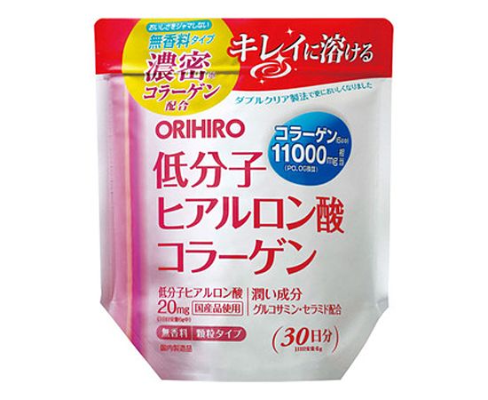 Коллаген с низкомолекулярной гиалуроновой кислотой и глюкозамином ORIHIRO Hyaluron Collagen