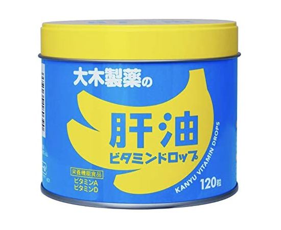 Рыбий жир для детей в виде жевательных драже Kanyu Vitamin Drops OHKI PHARMACEUTICAL CO.,LTD.