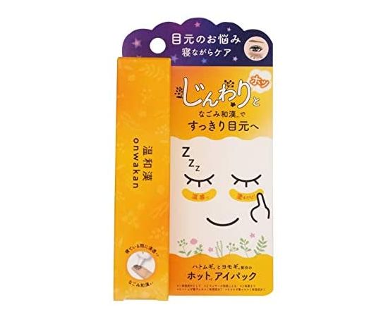 Согревающая ночная маска для кожи вокруг глаз с экстрактами коикса и полыни Onwakan Eye Pack