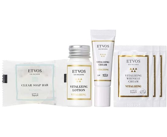 Дорожный набор антивозрастной косметики ETVOS Vitalizing Travel Set
