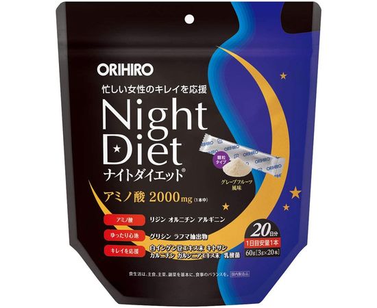 Комплекс для снижения веса во время сна ORIHIRO Night Diet
