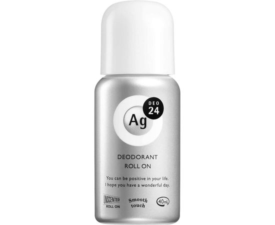 Роликовый дезодорант-антиперспирант с ионами серебра SHISEIDO Ag DEO24 Deodorant Roll On