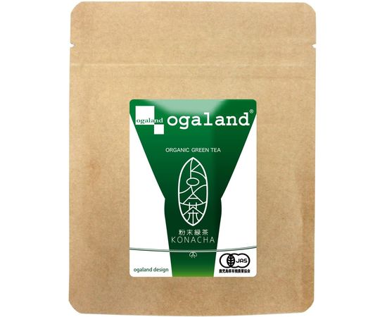 Органический пудровый зелёный чай Ogaland Konacha Tea